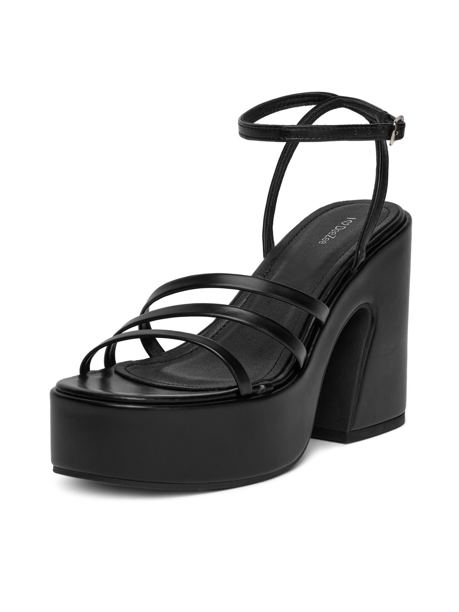 DeeZee Deezee Damensandalen Schwarz F7178-16 Sandale – Bild 2 von 5