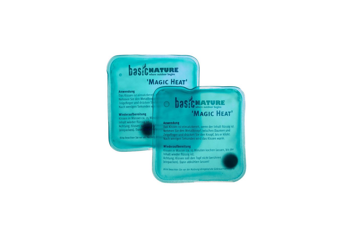 BasicNature Wärmepad BasicNature Wärmekissen 'Magic Heat'
