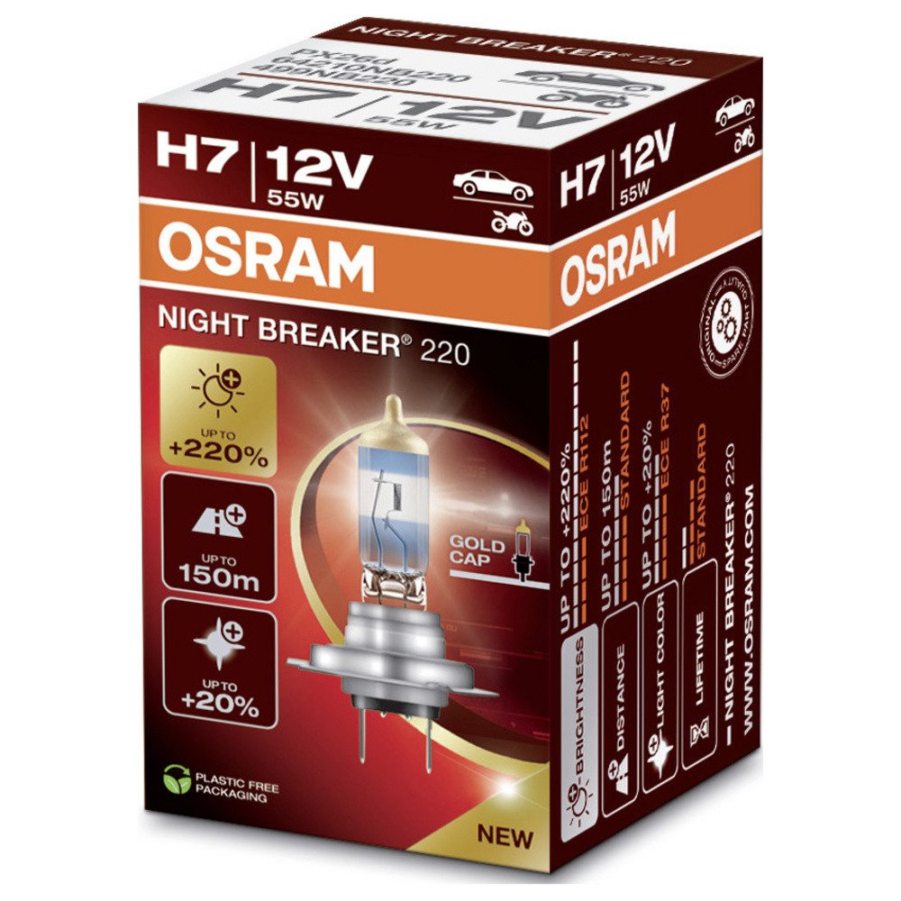 Osram KFZ-Ersatzleuchte Osram Automotive 64210NB220 Halogen Leuchtmittel