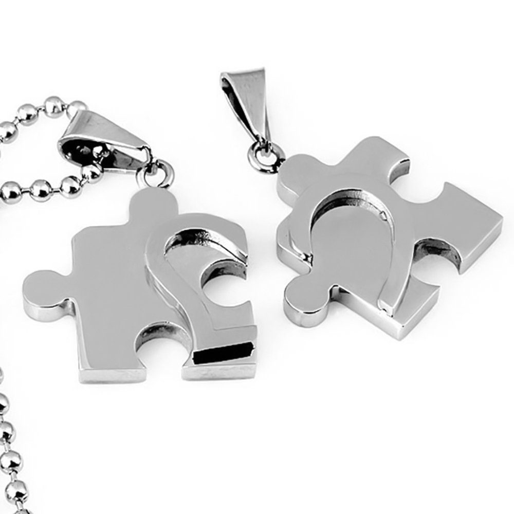 Schmuck-Elfe Partnerkette Puzzle mit Herz classic günstig online kaufen