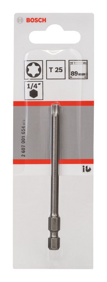 Thumbnail - BOSCH Torx-Bit, Schrauberbit Extra-Hart - T25 x 89 mm