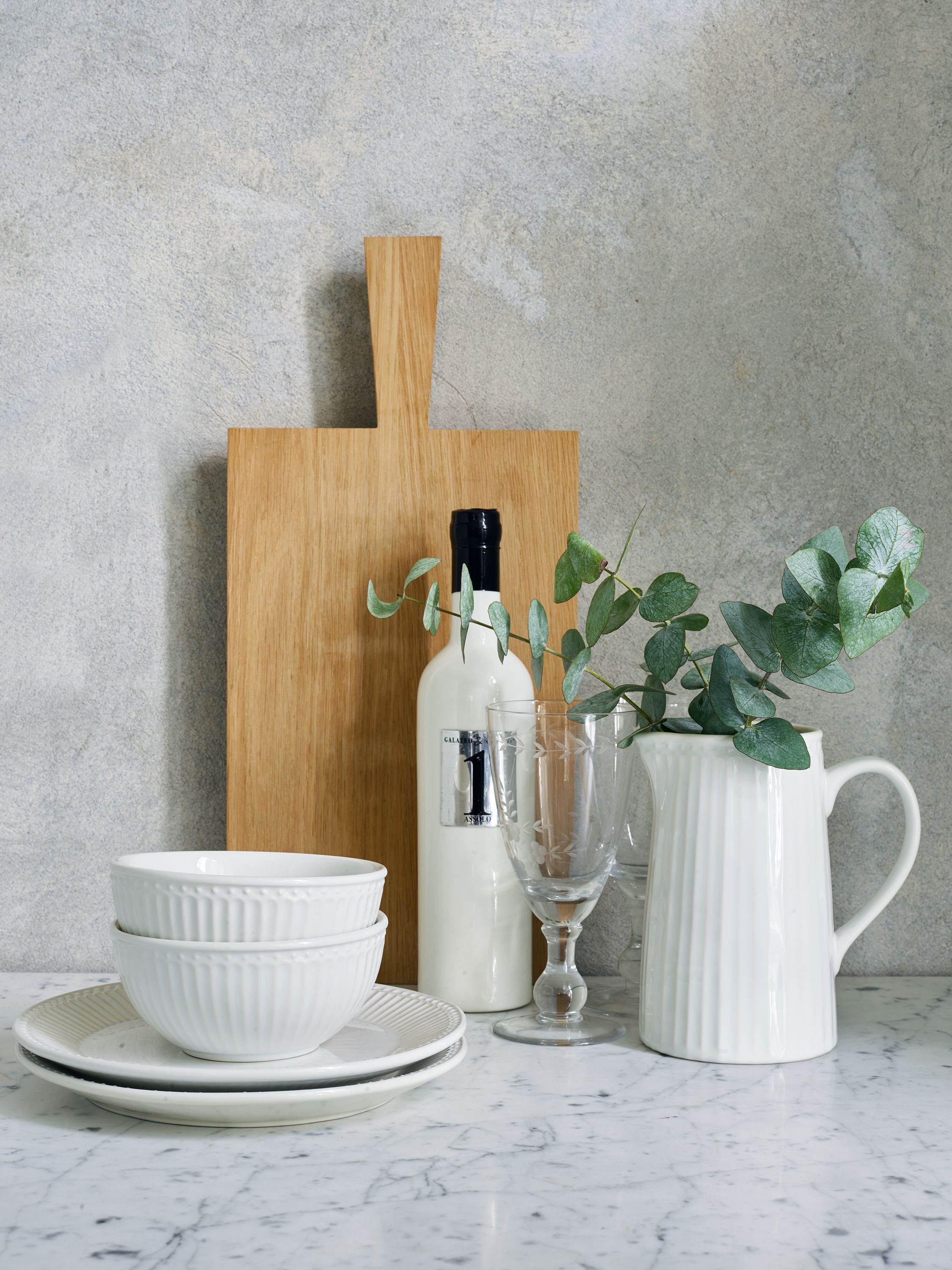 Greengate Tasse Alice Teetasse white 0,4 l, Steingut