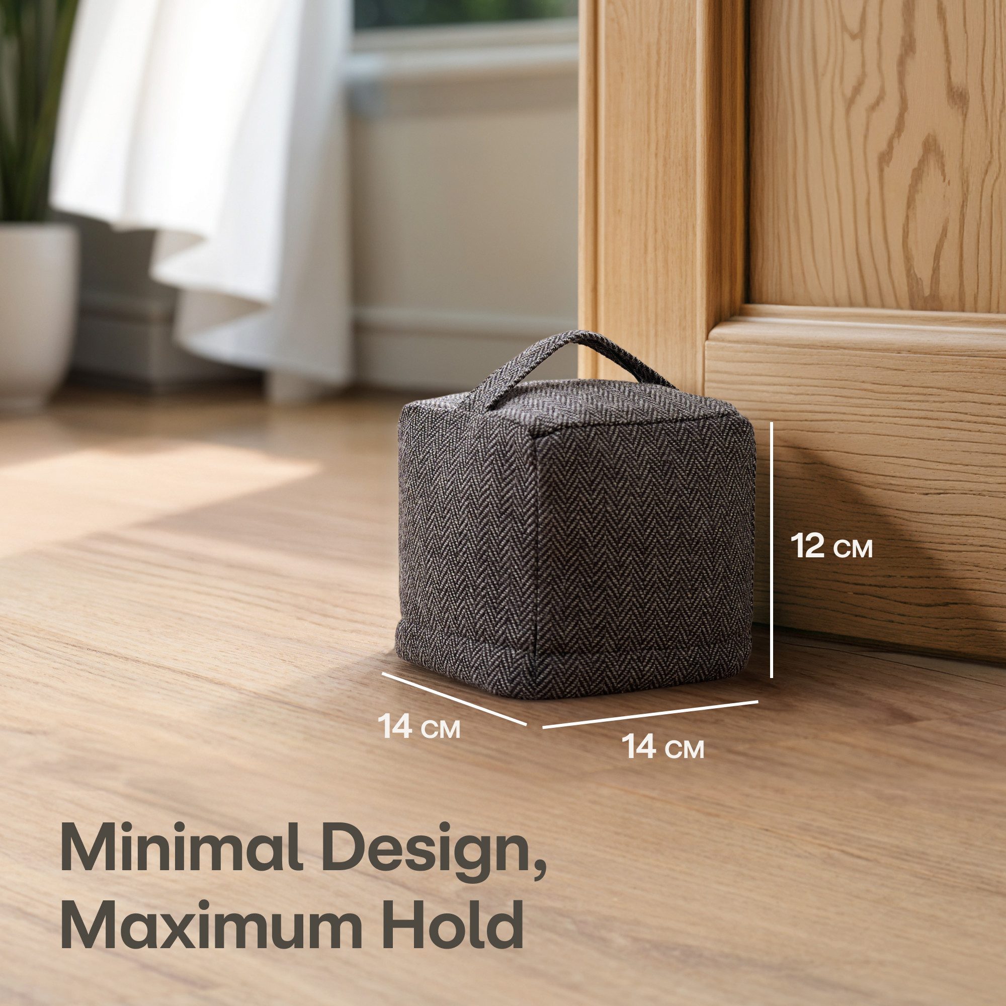 Praknu Bodentürstopper Türstopper sack Beige (1 günstig online kaufen