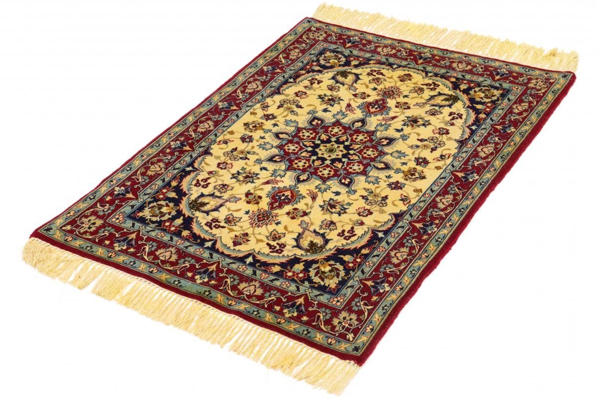 Handgeknüpfter Perserteppich, mm Trading, 12 / Orientteppich Nain rechteckig, Orientteppich 83x116 Höhe: Isfahan