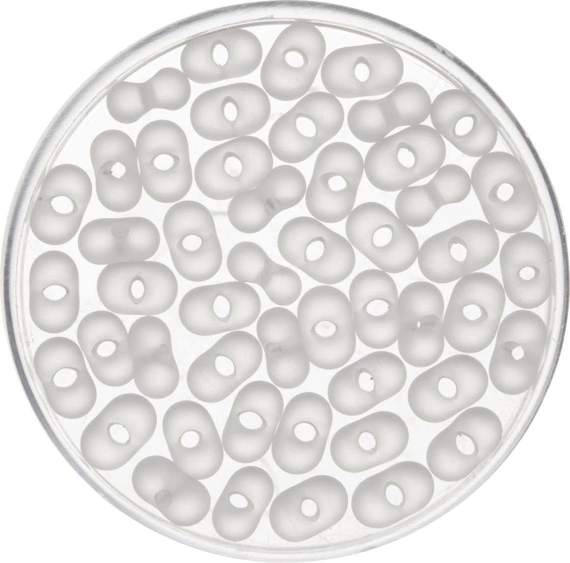 Glorex Bastelperlen Glorex Farfalle 6,5 mm 17 g, mattweiß