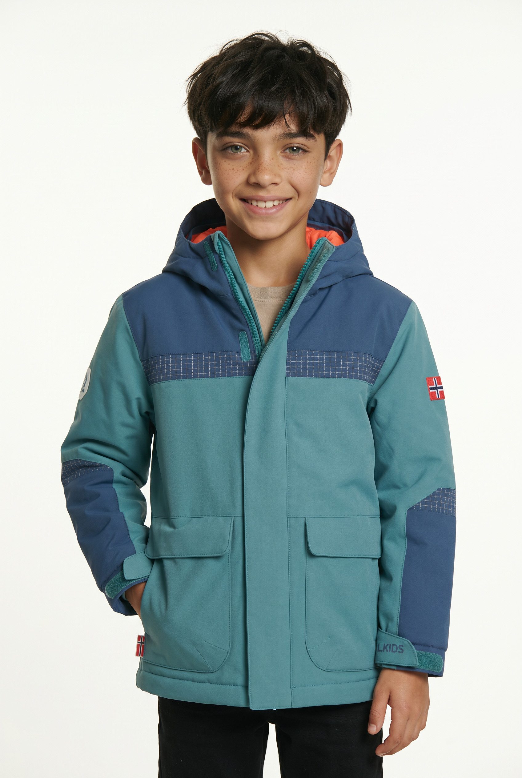 TROLLKIDS Winterjacke KIDS FINNMARK JACKET XT sportlich, aus Polyamid und Polyester, wasserdicht, winddicht