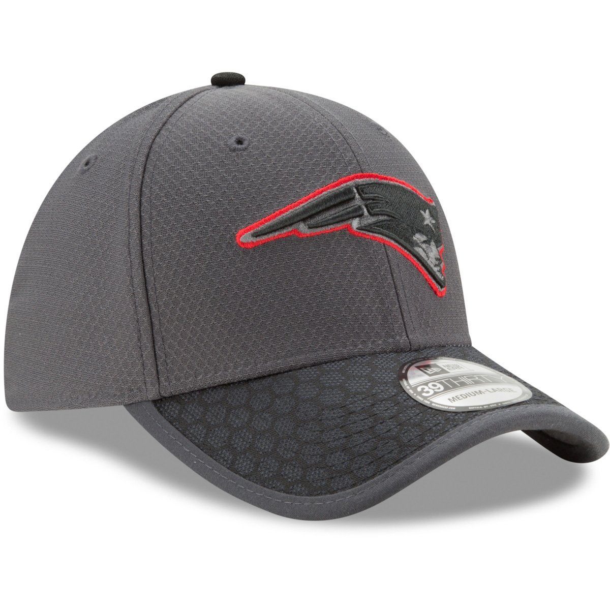 New Era Flex Cap 39Thirty NFL SIDELINE New England Patriots