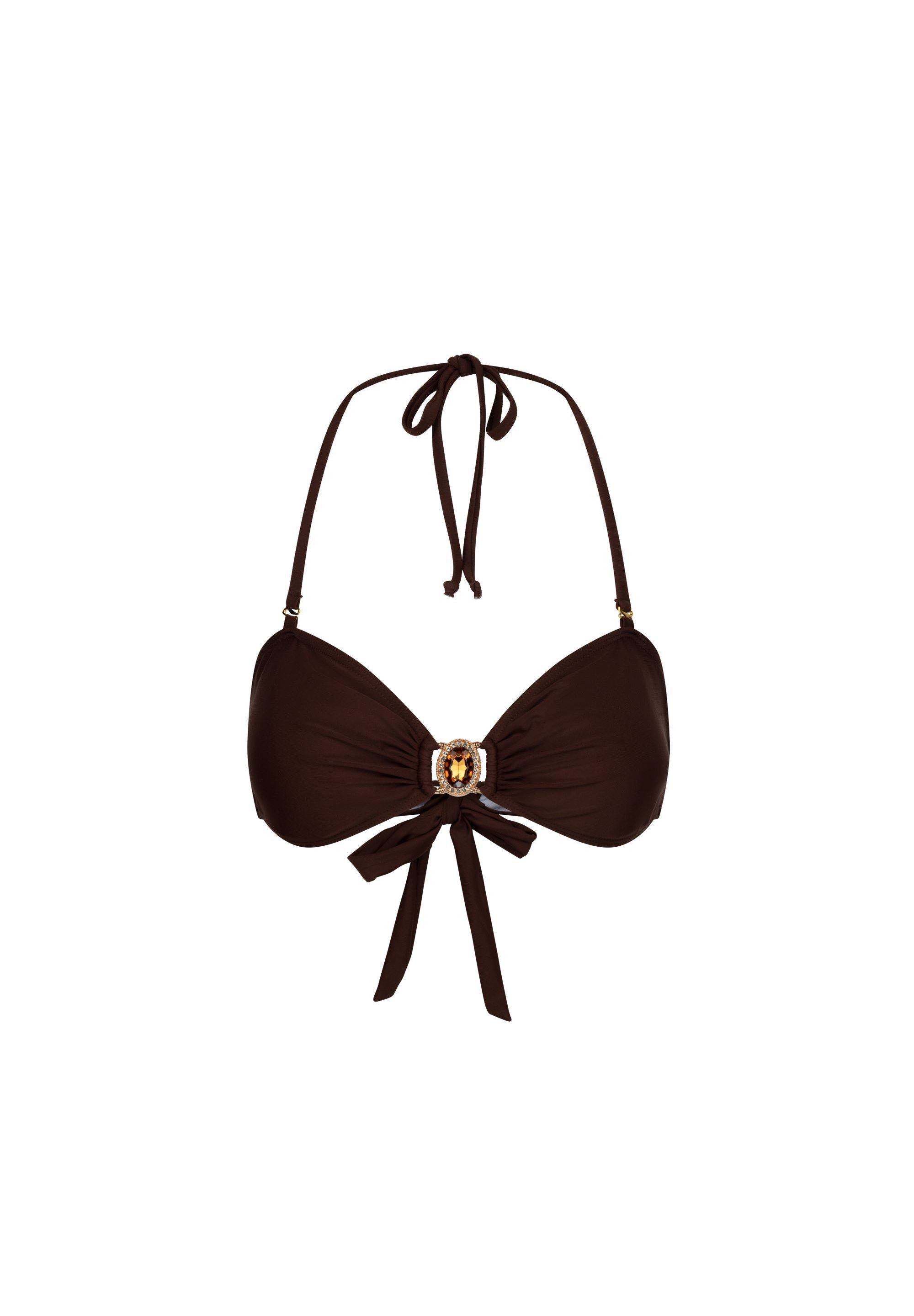 Moda Minx Triangel-Bikini-Top Amour, mit funkelnden günstig online kaufen