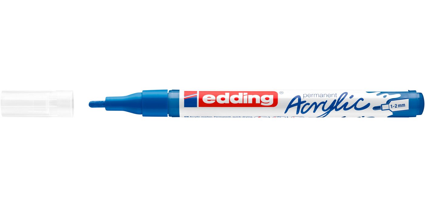 Thumbnail - edding Marker 5300, 1 mm - 2 mm Strichstärke, Wasserfest, geruchsarm, lichtecht