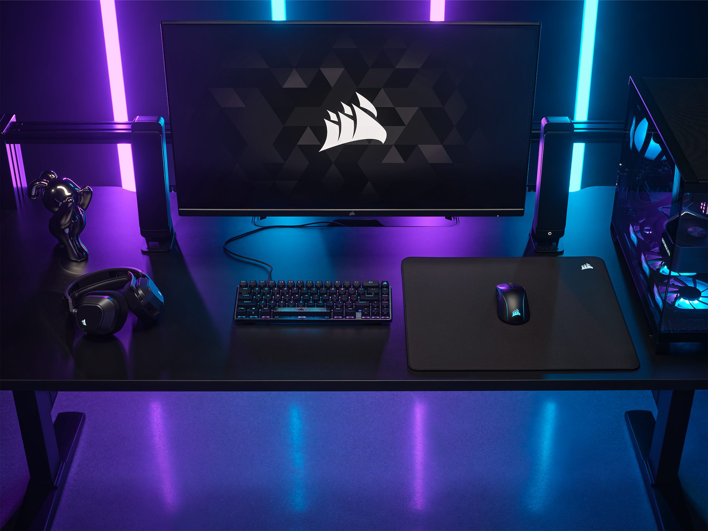 Corsair Gaming Mauspad MM500 v2-L, Blitzschnelle Bewegungen
