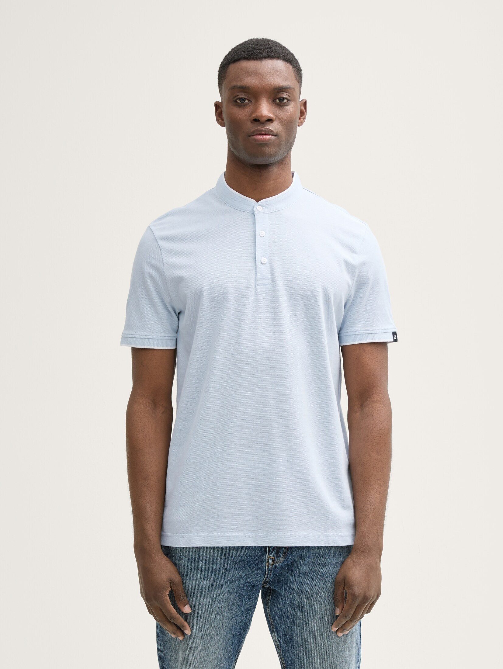 TOM TAILOR Denim Poloshirt Piqué Poloshirt günstig online kaufen