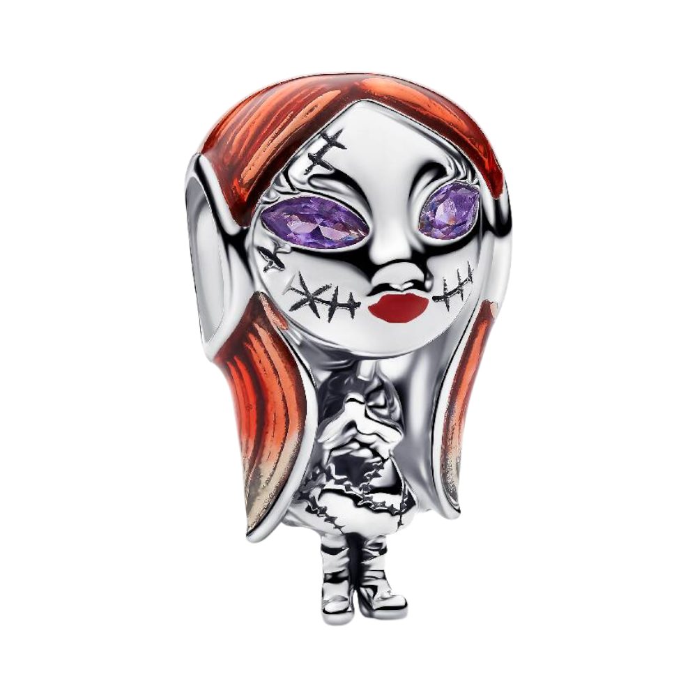 Pandora Charm-Einhänger 794765C01, Kristalle, Disney, Sally, Lila