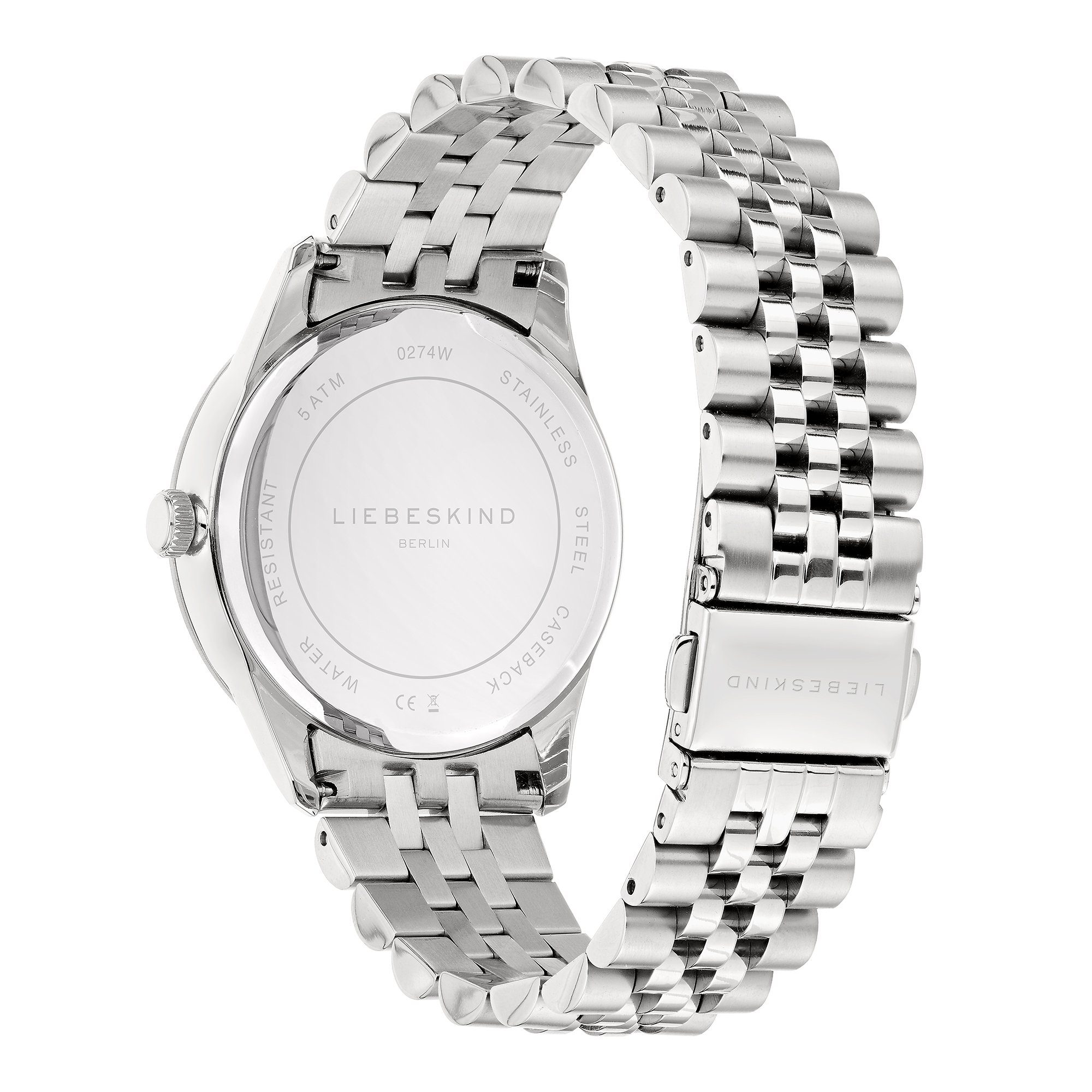 Liebeskind Berlin Quarzuhr The Classy Edelstahl – Bild 4 von 5