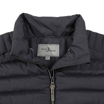 Blue Wave Steppjacke Herren Jacke Mike gesteppt mit Stehkragen und Kordelzug am Bund