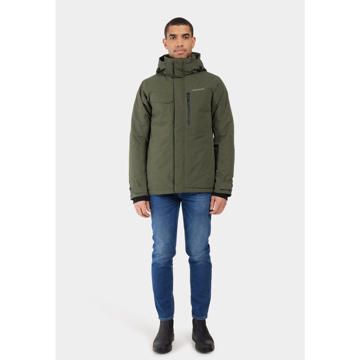 Didriksons Winterjacke Stefan Herren Mantel, Parka, Steppjacke, Anorak, Outdoorjacke
