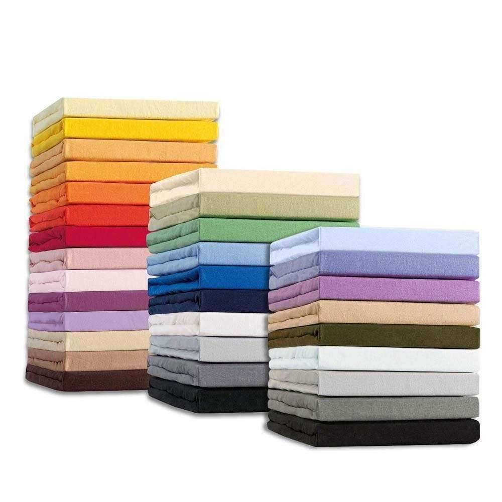 Spannbettlaken schlafgut Mako Jersey Interlock Spannbettlaken