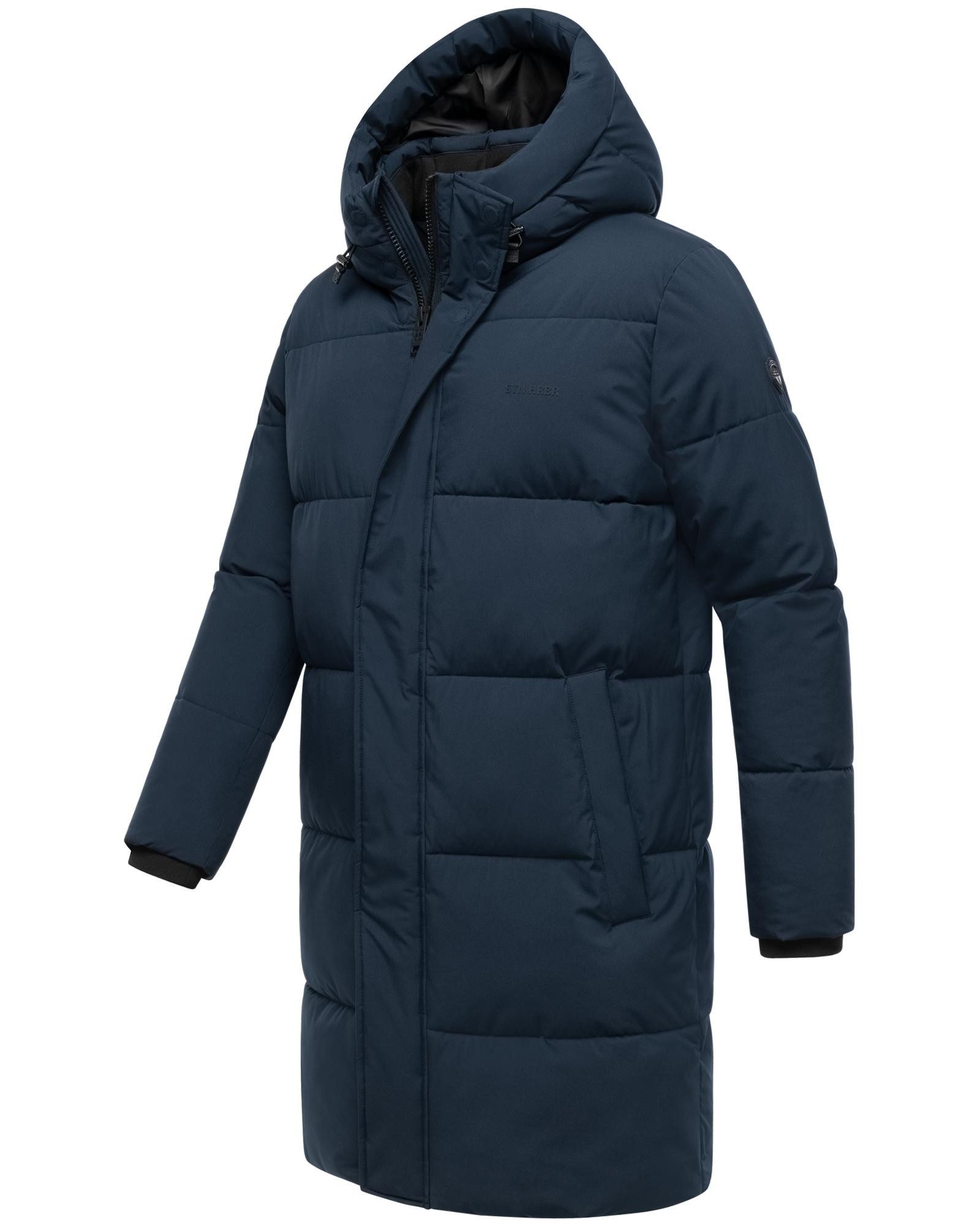 Stone Harbour Steppmantel Hadrieen XX modischer Herren Wintermantel mit kuscheligem Futter