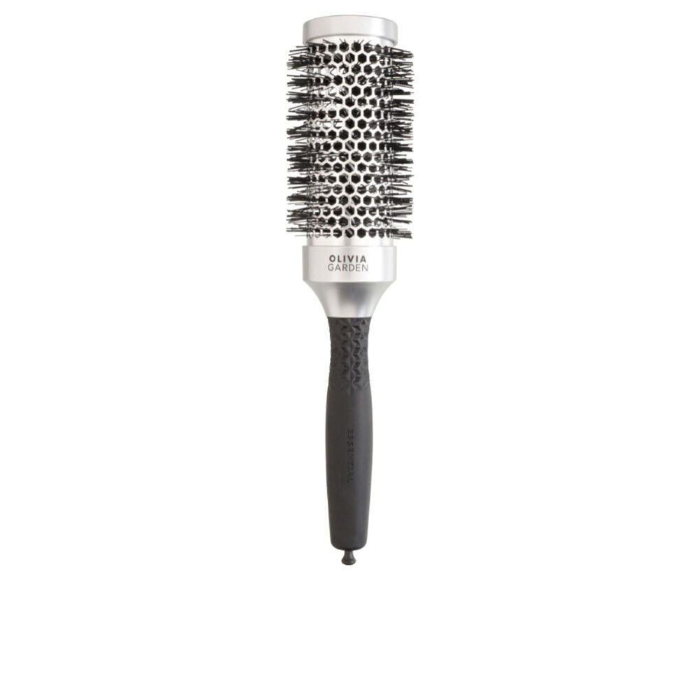 OLIVIA GARDEN Rundbürste Essential Blowout antistatische Haarformungsbürste Classic Silver