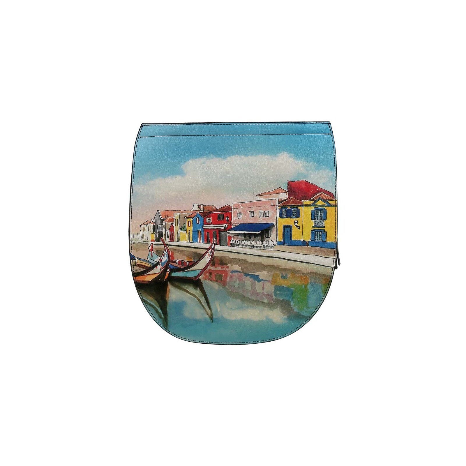 DOGO Umhängetasche Ivy Bag Umhängetasche Sunsets And Silhouettes Damen, Handgefertigt