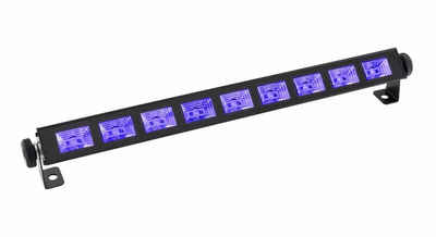 Showlite Discolicht UL-9 UV-Bar - LED Schwarzlichtleiste, LED fest integriert, UV, UV Bühnenbeleuchtung - für Party, Disco & Bar