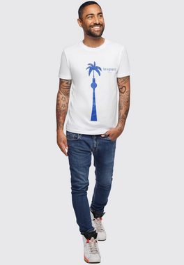 Kragnart T-Shirt Tower-Palm, T-Shirt