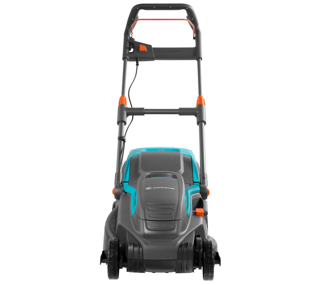 GARDENA Elektrorasenmäher Elektro-Rasenmäher PowerMax 1800/42, Schnittbreite 42 cm, bis 800m², 420 cm Schnittbreite, leistungsstarker Rasenmäher dank der DuraEdge Messer