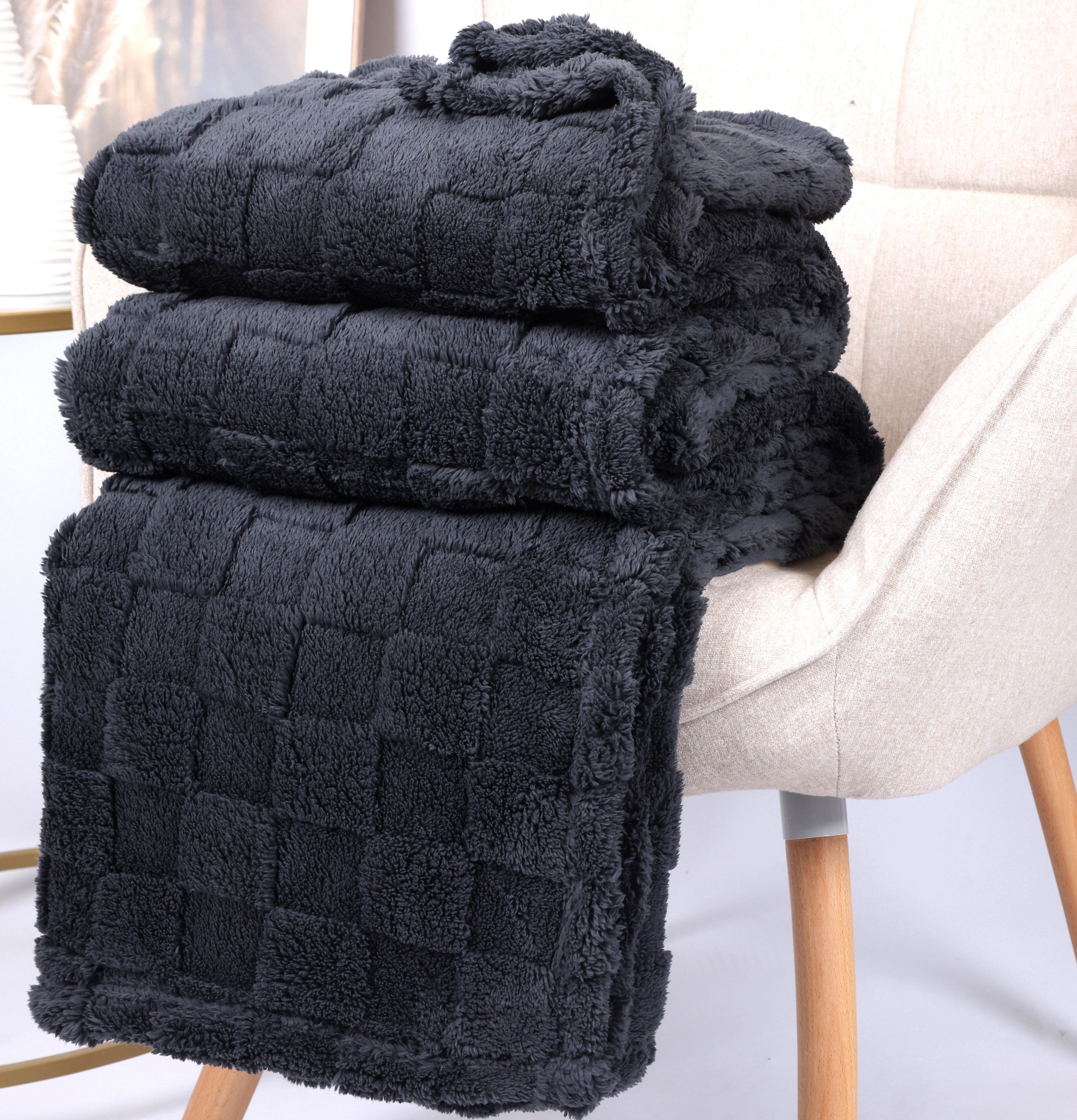 Wohndecke Kuscheldecke VENEDIG Flauschig XXL Größe günstig online kaufen