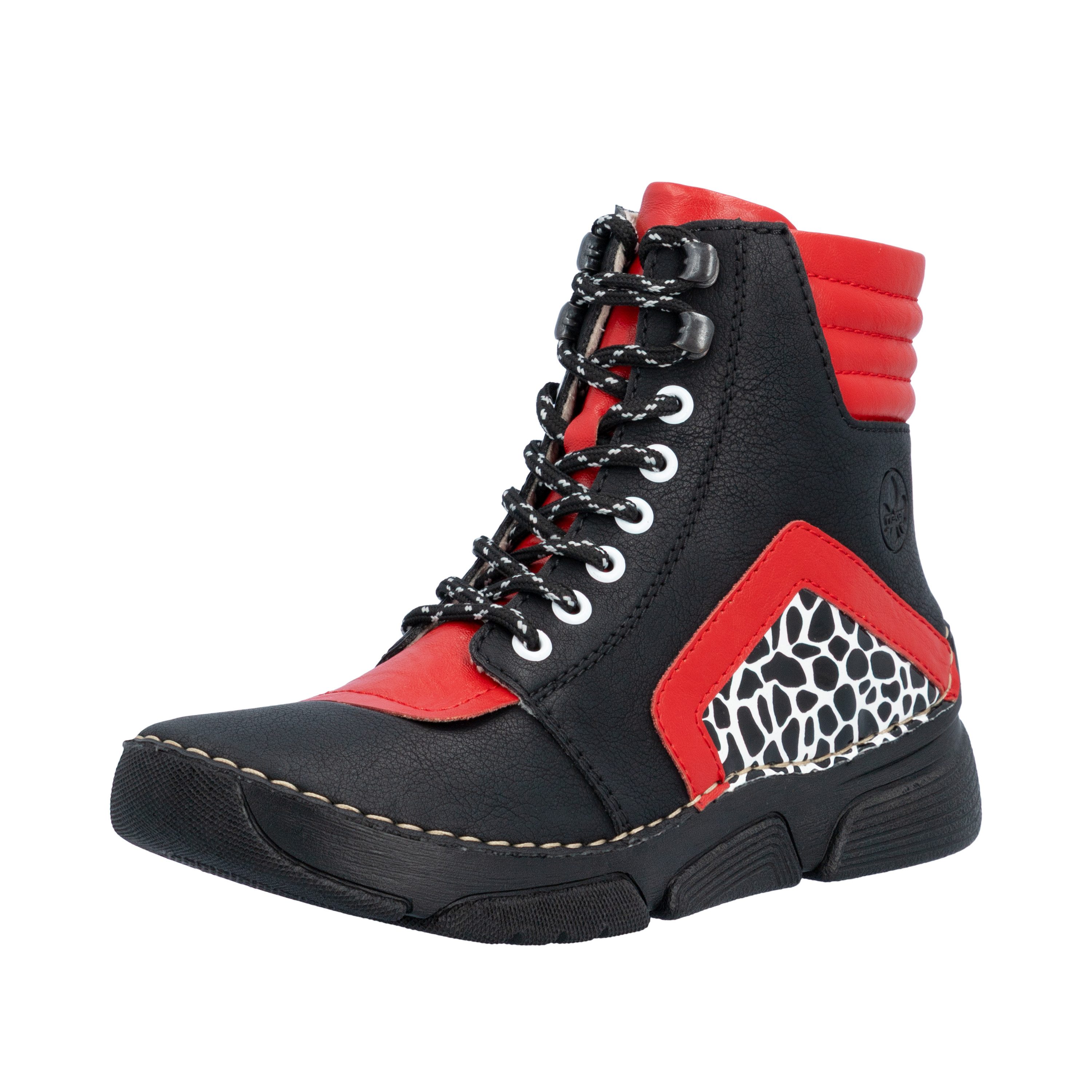 Rieker Sneakerboots Schnürboots, Schnürstiefelette mit zusätzlichem Innenreißverschluss