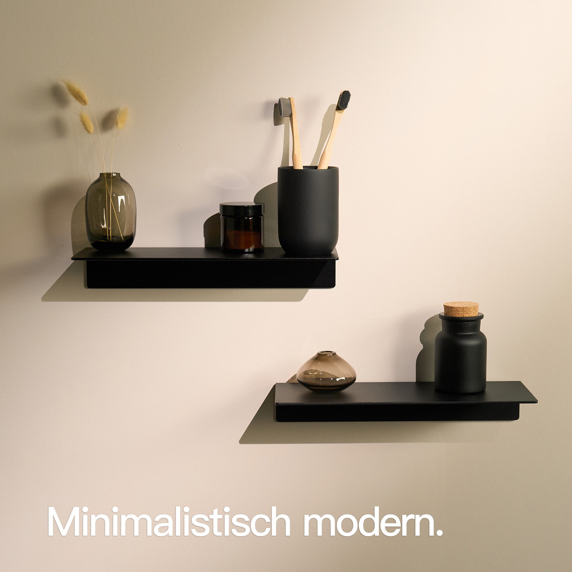 Designfabrik Hamburg Badregal DFHH KR, 1-tlg., Ohne Bohren – Bild 3 von 5