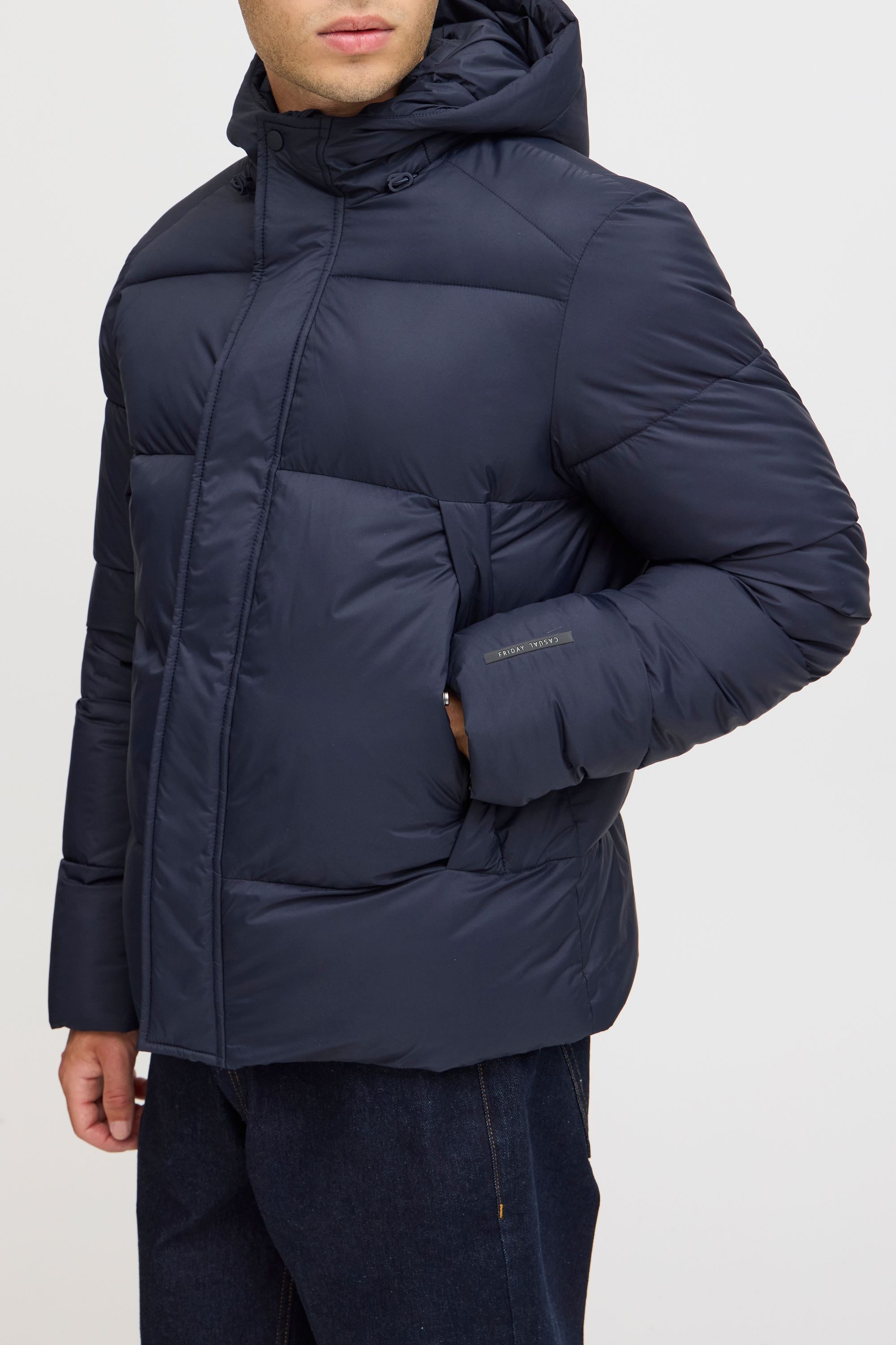 Casual Friday Winterjacke CFAustin Gemütliche Puffer jacket