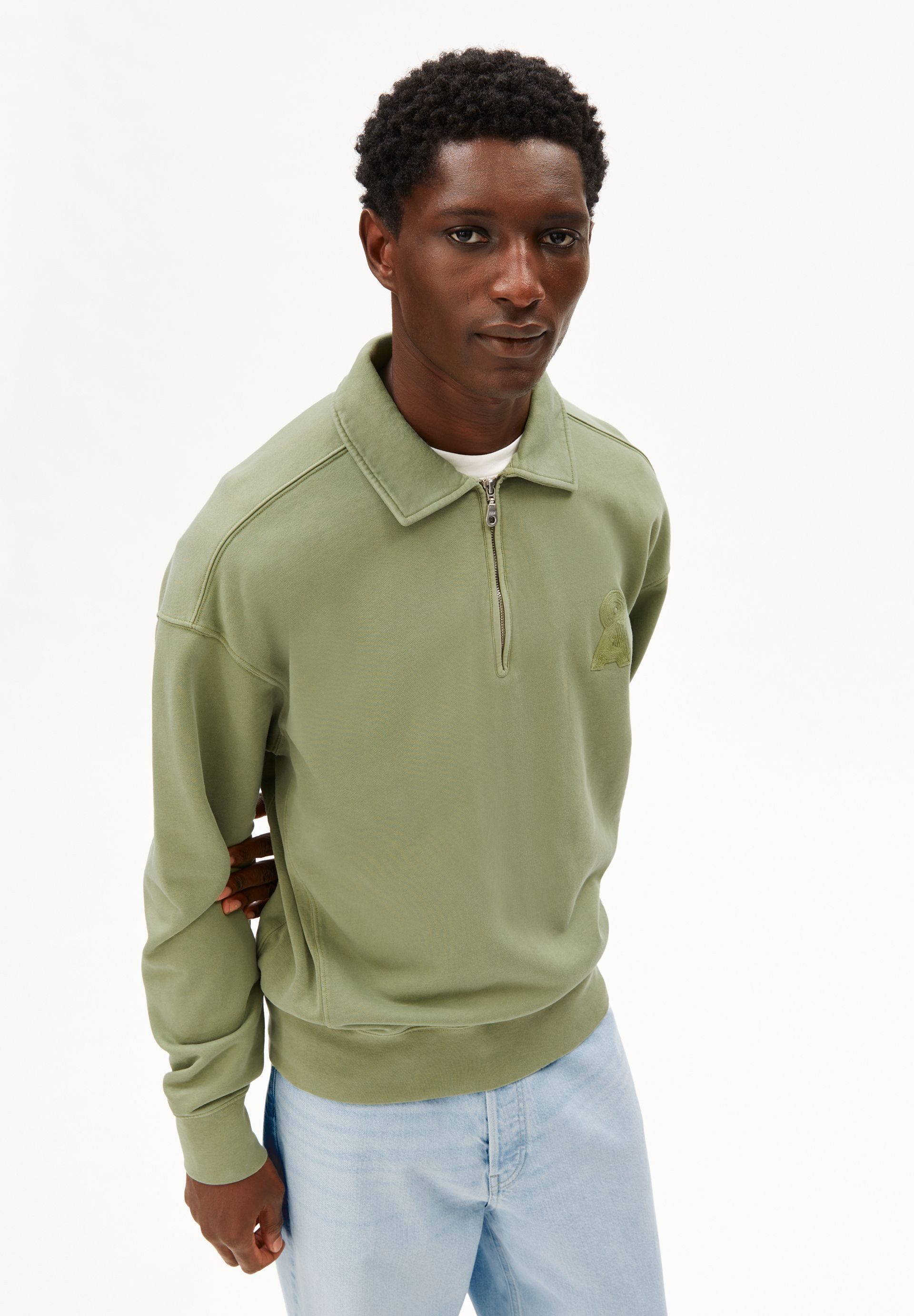 Armedangels Sweatshirt ICONIC Å GMT DYE Sweatshirts aus Bio-Baumwolle Relaxed Fit