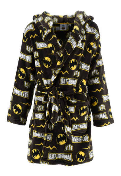 Batman Kinderbademantel Bat-Signal Kinder Jungen Bademantel