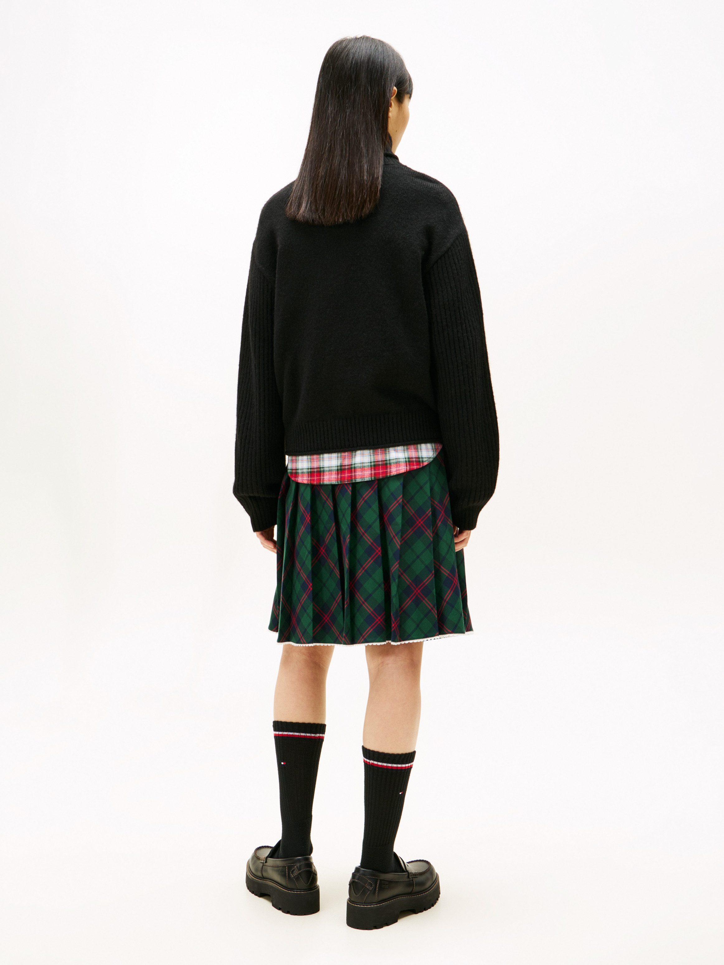 Tommy Jeans Rollkragenpullover TJW TURTLENECK FLAG SWEATER EXT