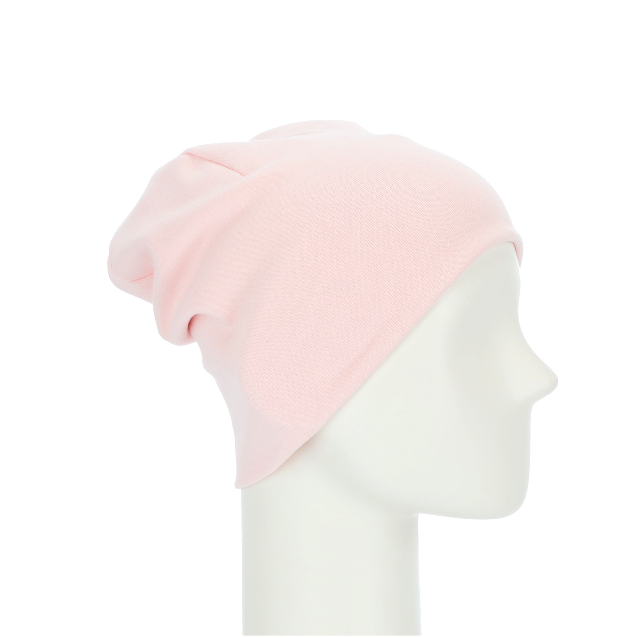 Jerseymütze Uni-Mütze aus Accessoires halsüberkopf Bio-Baumwolle rosé
