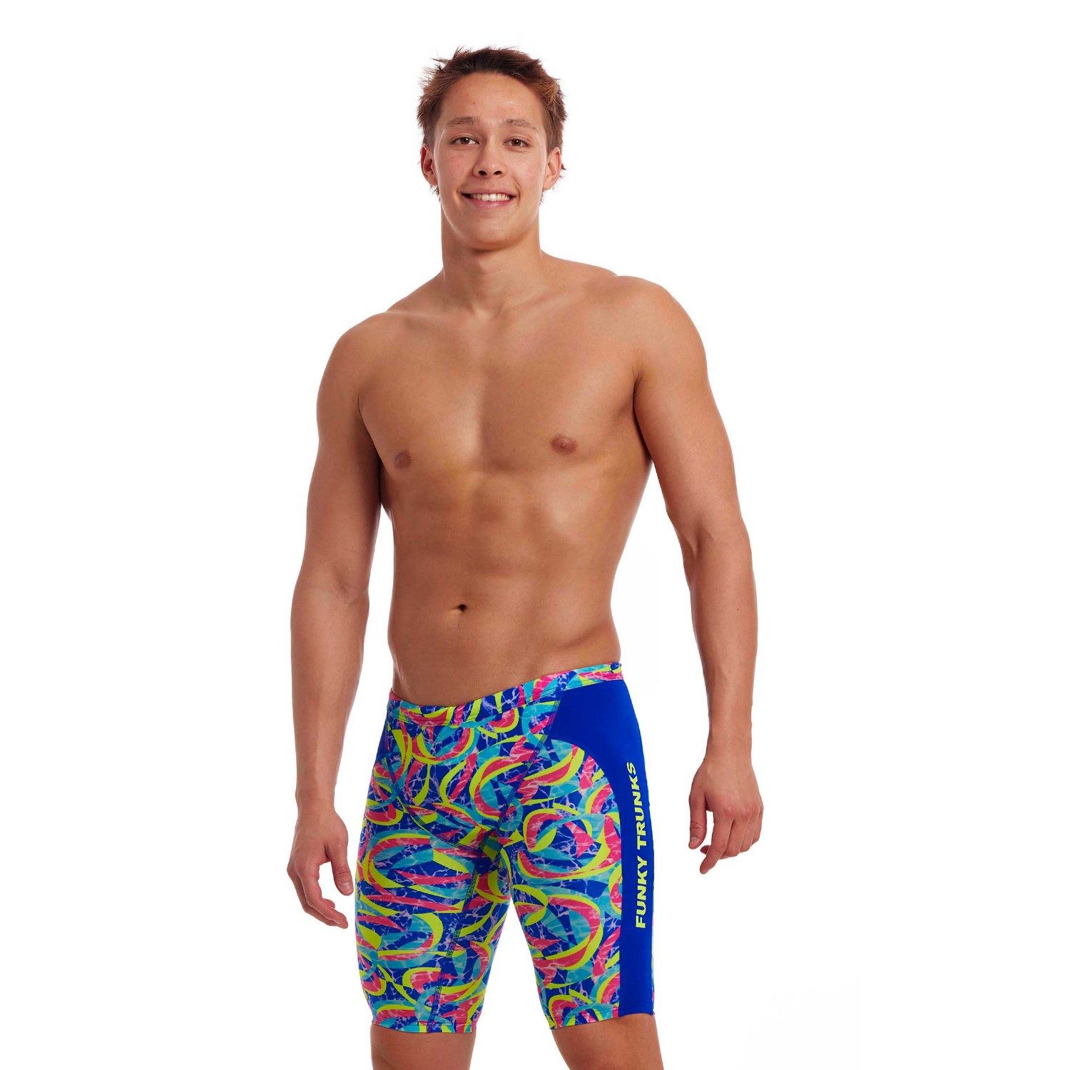 Funky Trunks Badehose Choppy Waters Jammer Badeshorts chlorresistent und schnelltrocknend