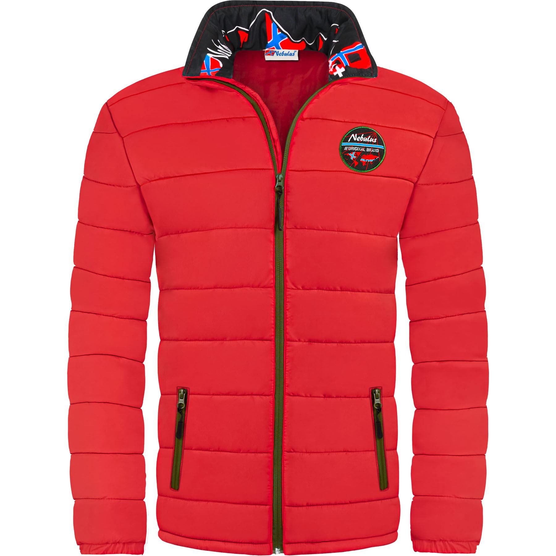 Nebulus Winterjacke TAMMES, P4811 - Herren, rot, S