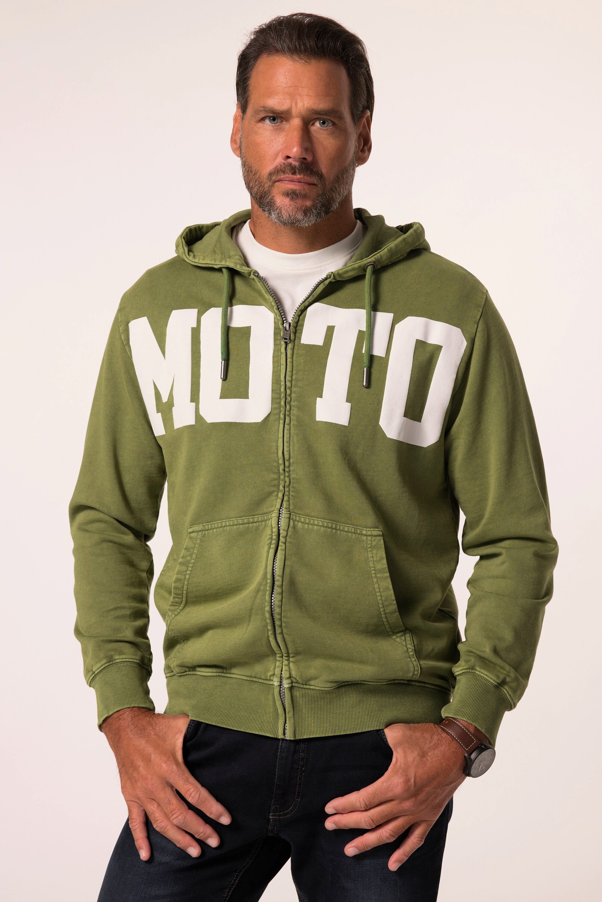 JP1880 Fleecejacke JP1880 Hoodiejacke Sweat Vintage günstig online kaufen