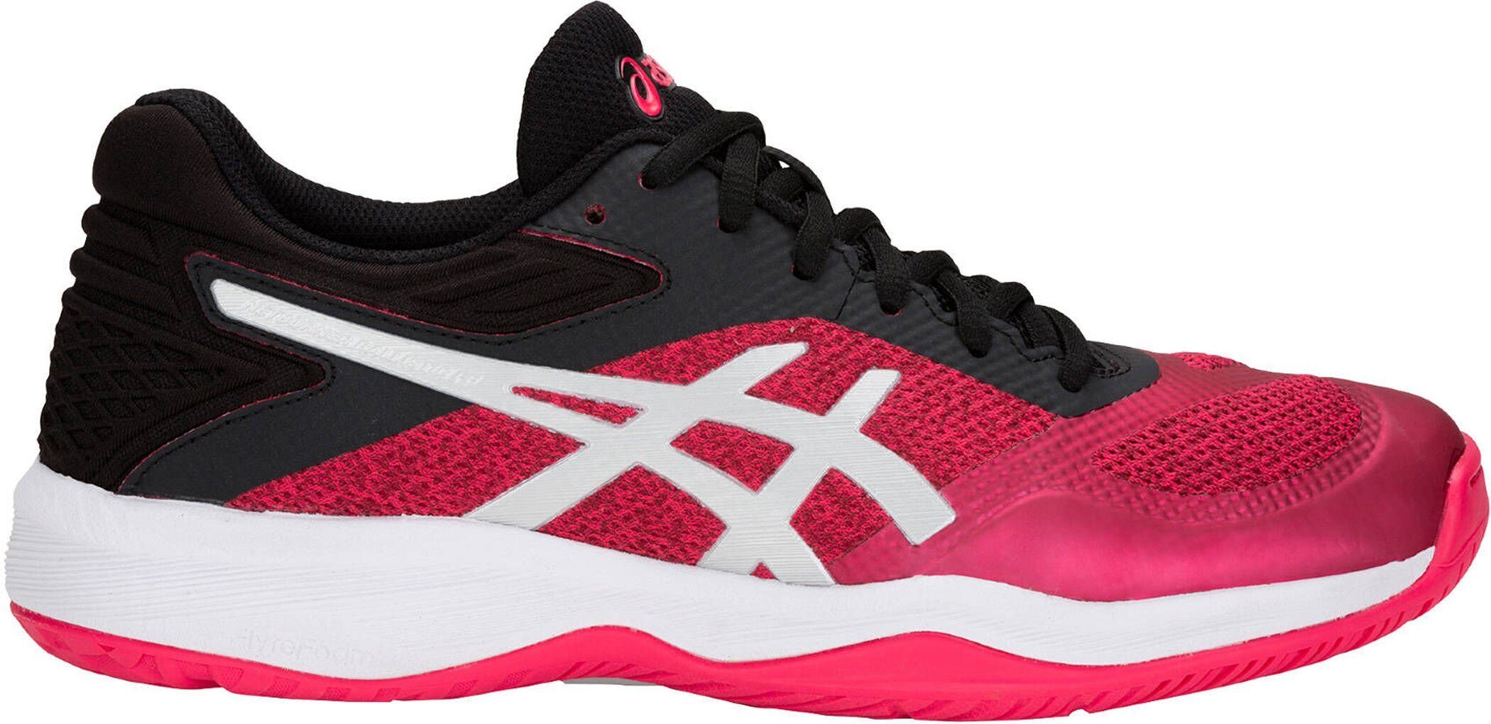 Asics NETBURNER BALLISTIC FF PAPAYA/SILVER Handballschuh | 