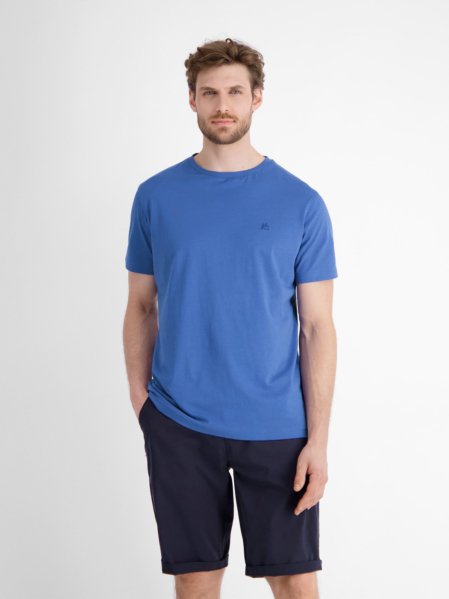 LERROS T-Shirt LERROS Basic T-Shirt mit günstig online kaufen