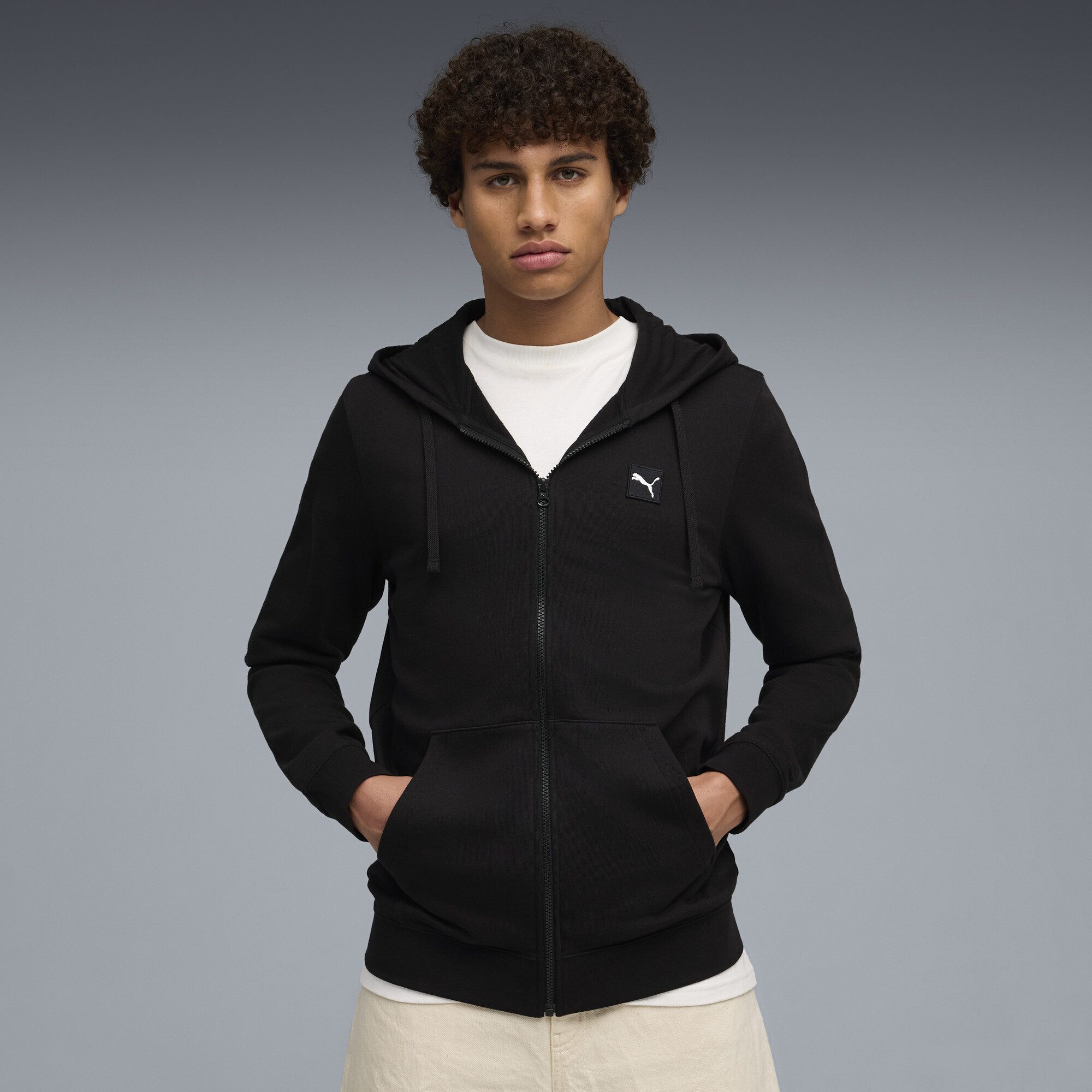 PUMA Sweatjacke Essentials Elevated Hoodie Herren günstig online kaufen