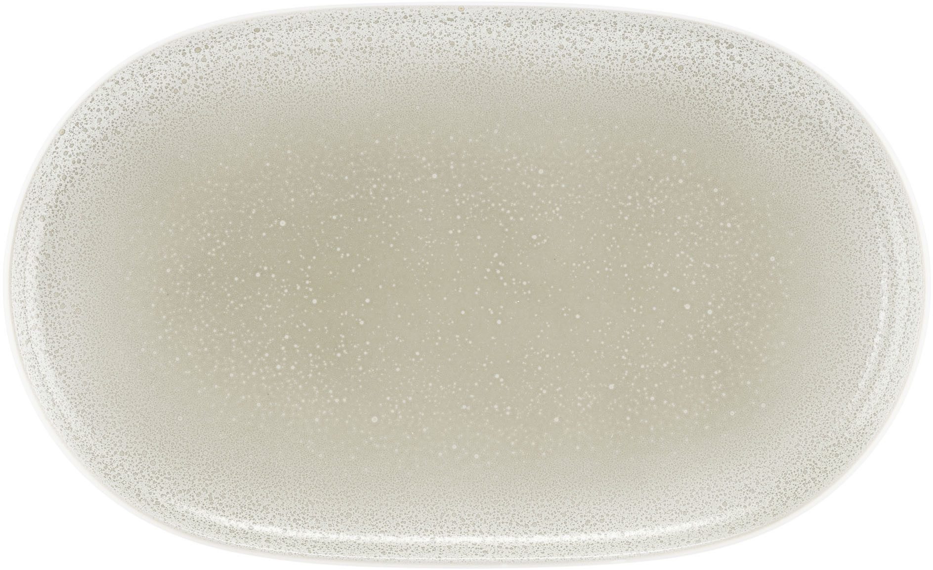 Seltmann Weiden Servierplatte Sento Home, Porzellan, (1-tlg), Platte, Teller oval