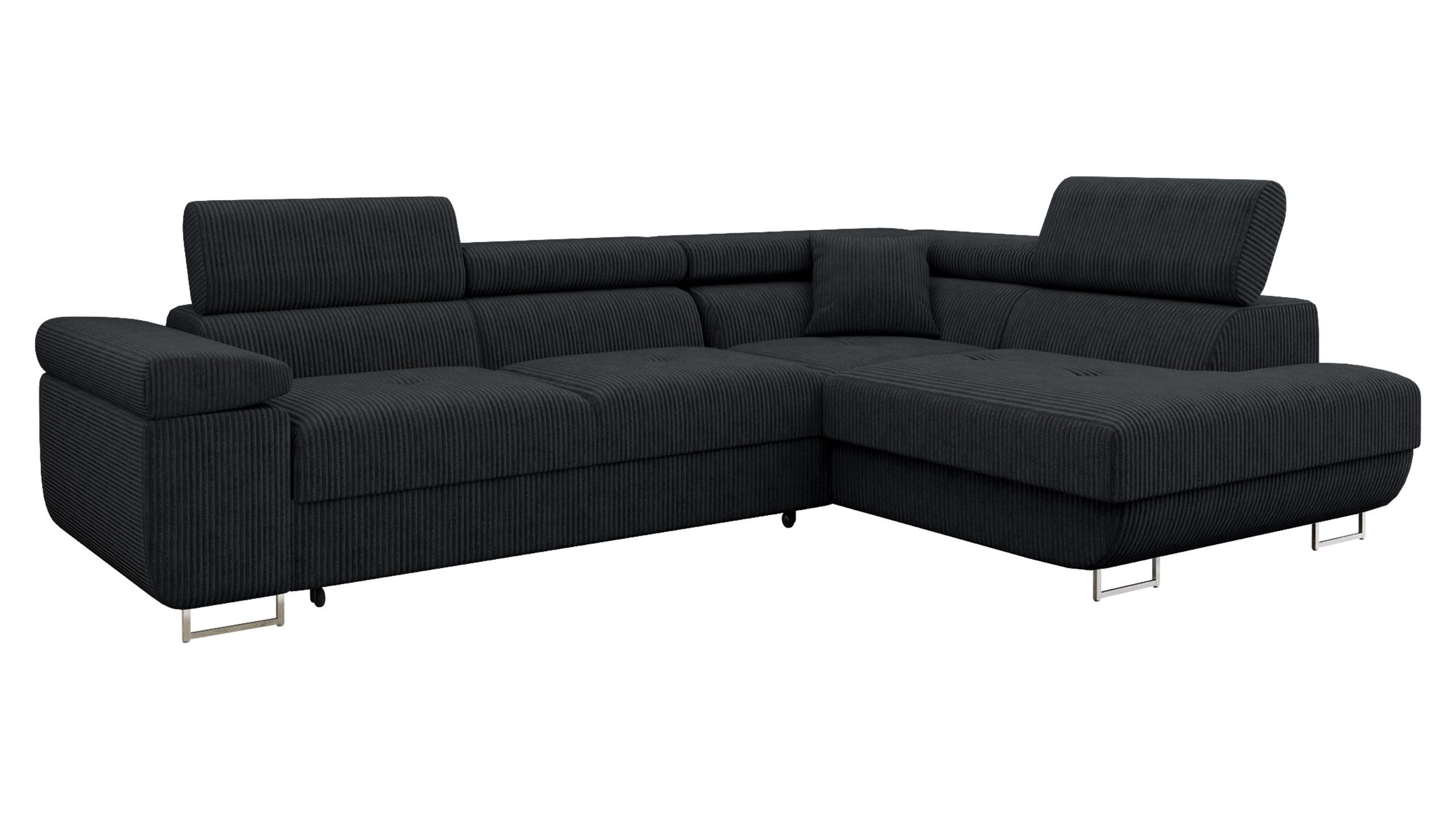 MIRJAN24 Ecksofa Torezio Cord, mit Bettkasten günstig online kaufen
