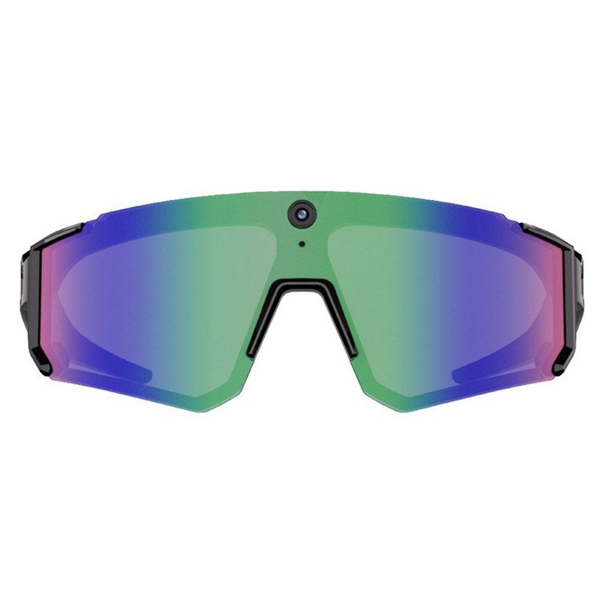 Colmi Sonnenbrille Sportbrille Colmi V06 AI Schwarz (mit blauen Gläsern)