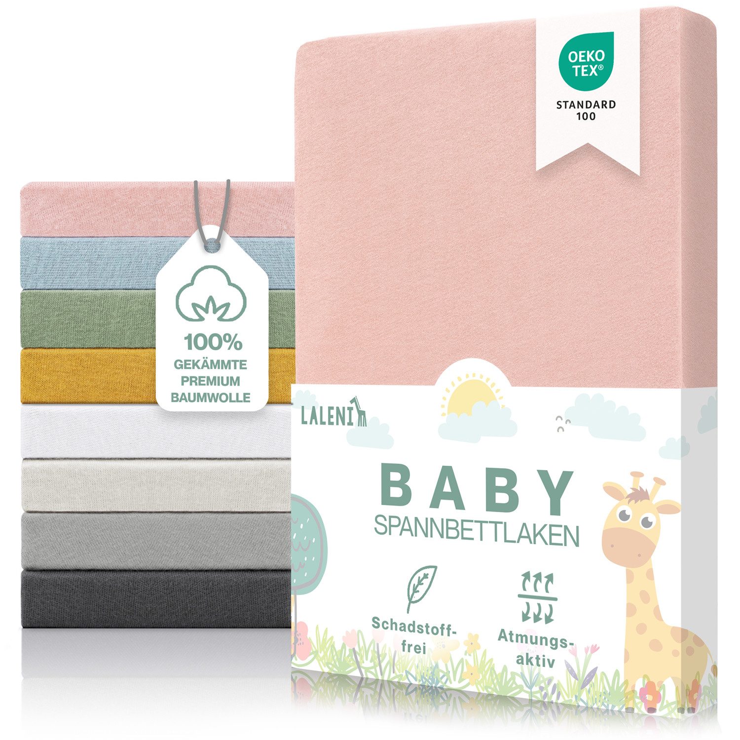 Laleni Spannbettlaken Premium für Beistellbett - günstig online kaufen