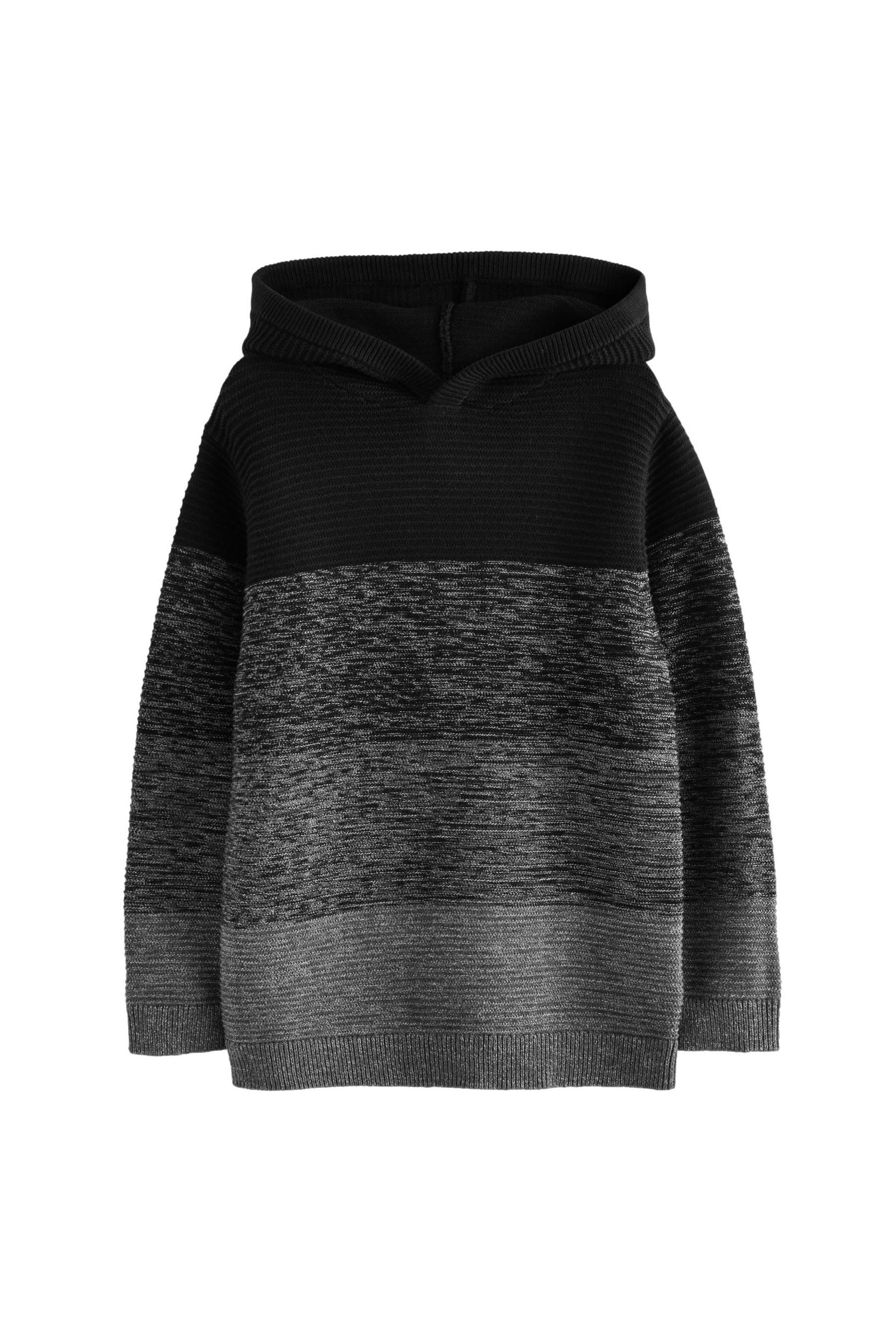 Next Kapuzenpullover Gestricktes Hoodie aus 100 % Baumwolle (1-tlg)