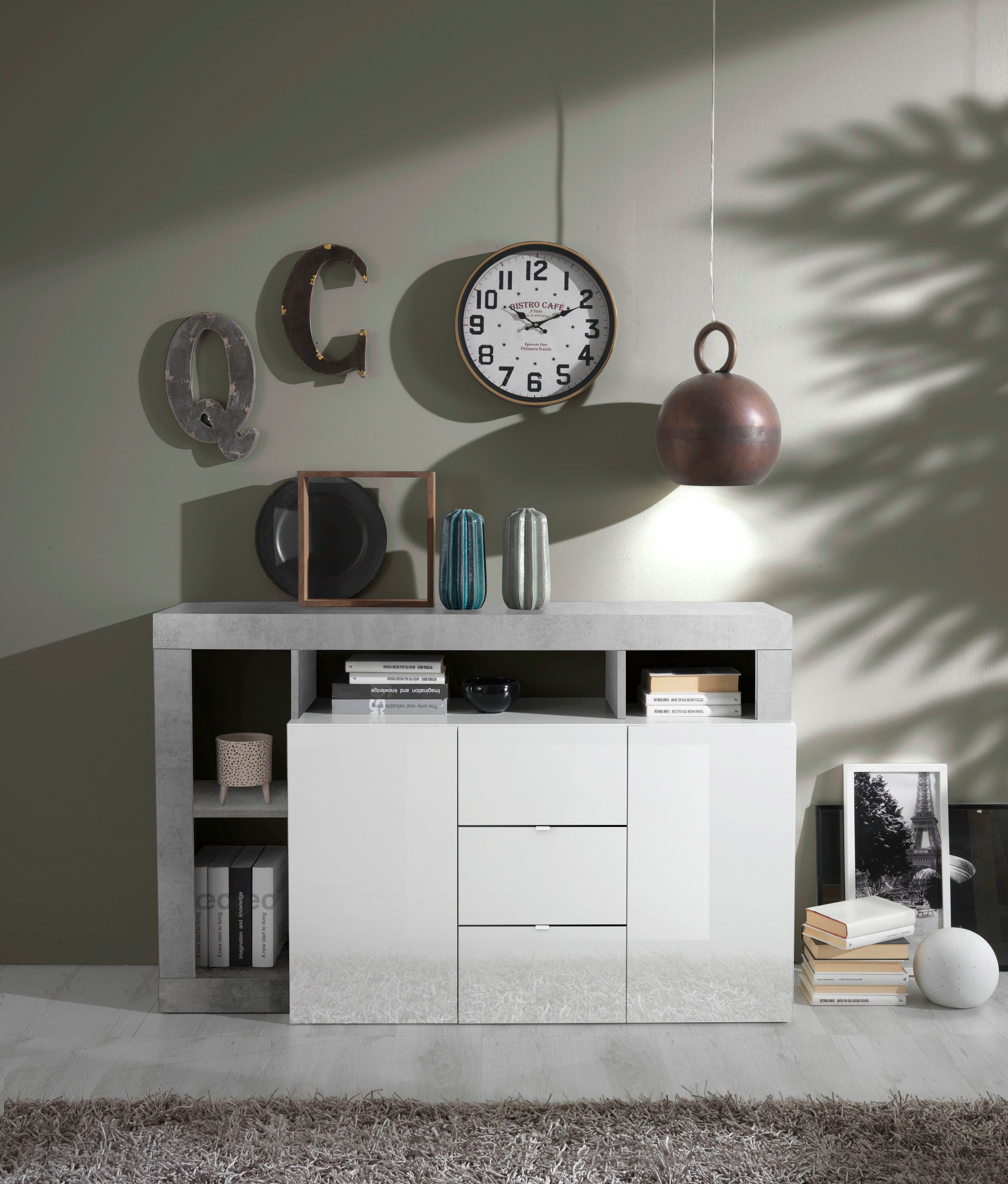 Home affaire Sideboard Hamburg, Breite 146 cm