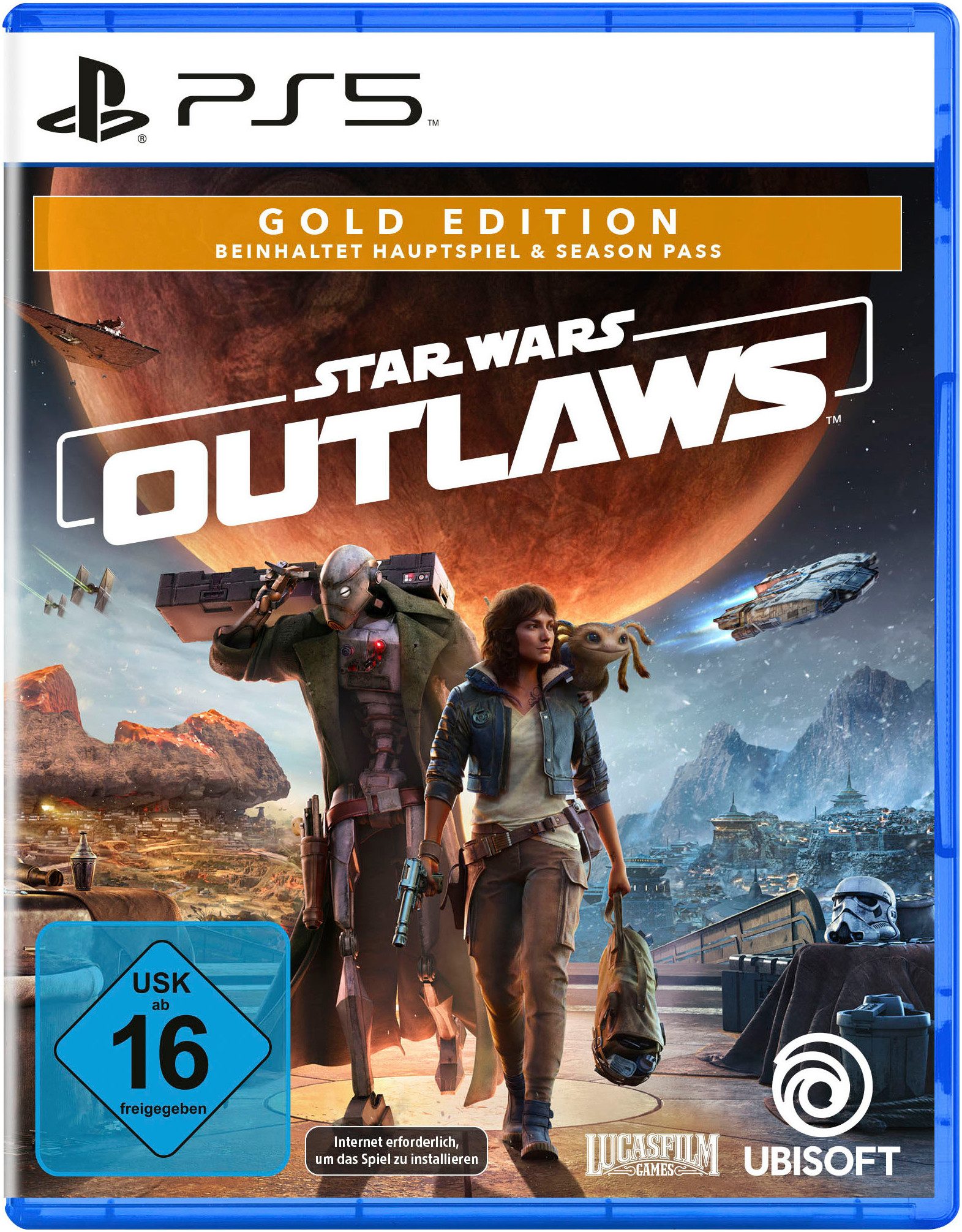 Star Wars Outlaws Gold Edition PlayStation 5