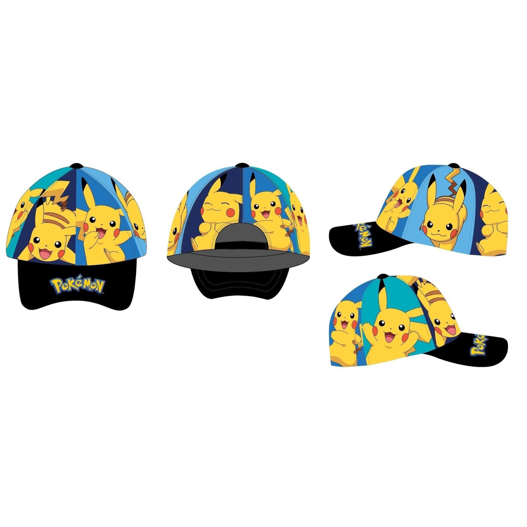POKÉMON Baseball Cap Baseball Cap Trendige Kappe für Jungen & Mädchen