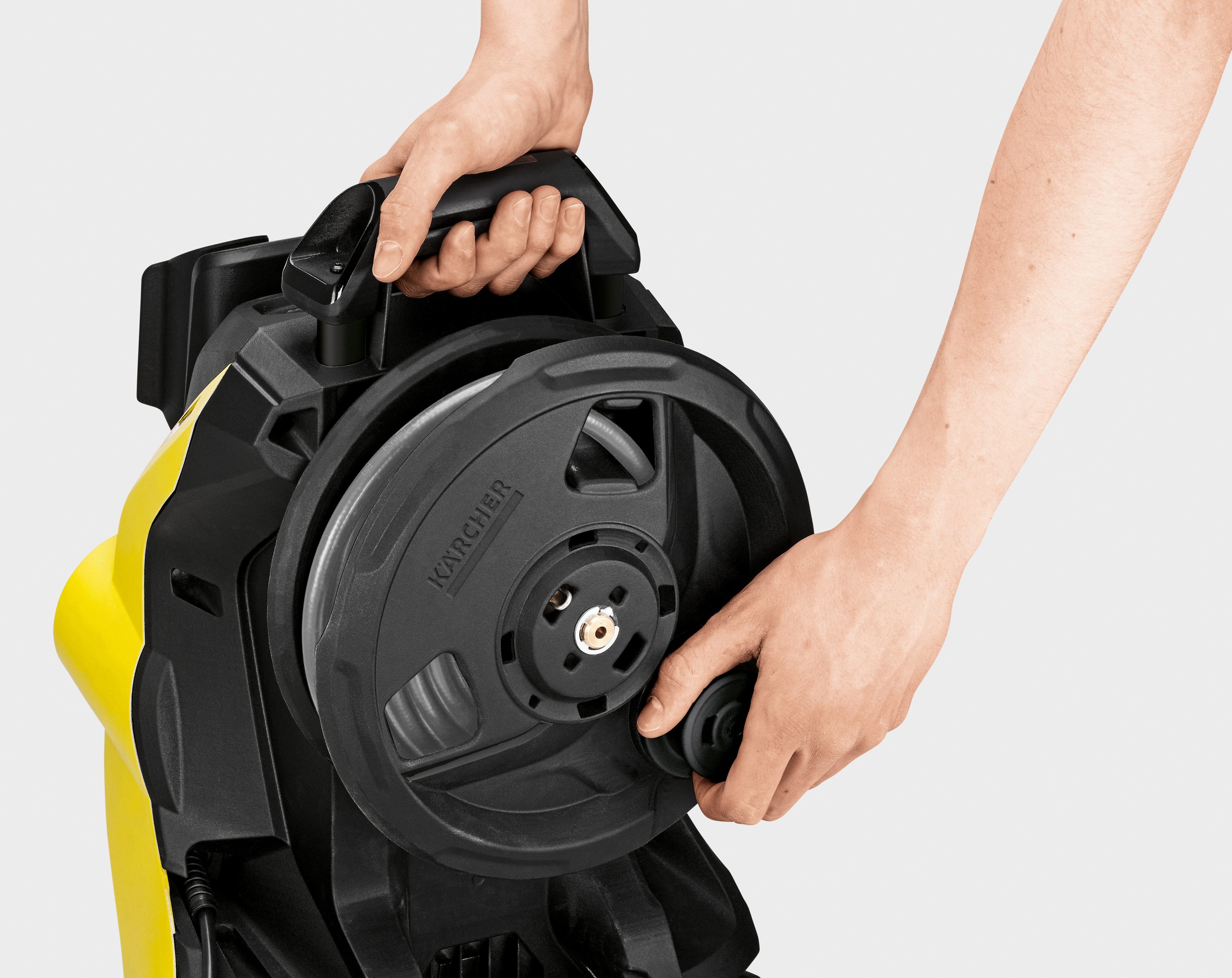 KÄRCHER Hochdruckreiniger K 4 Premium Power Control Flex Home, Druck max: 130 bar, 1800 W, Fördermenge max: 420 l/h, inkl. Home-Kit und Schlauchtrommel – Bild 3 von 5