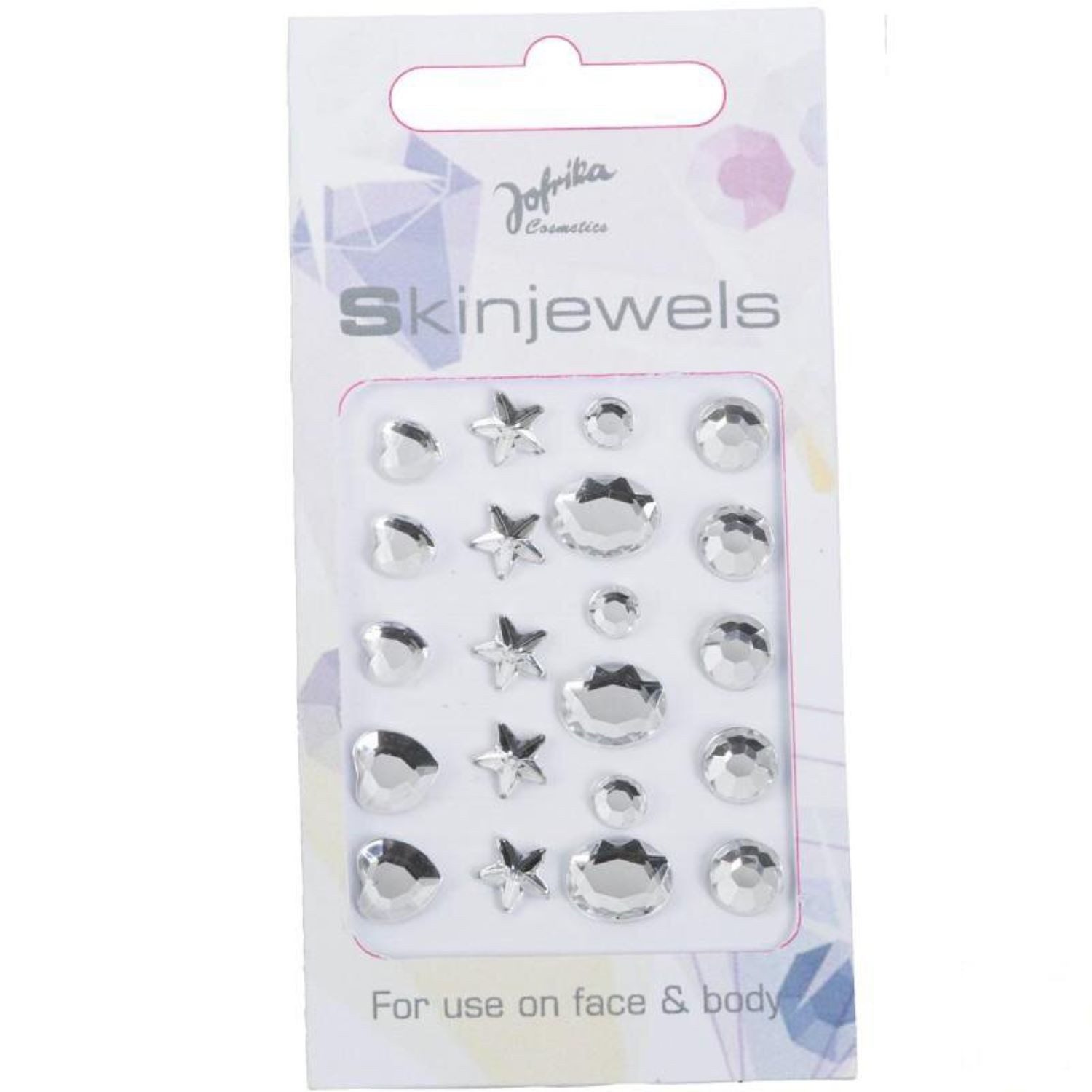 jofrika Theaterschminke Jofrika Skinjewels, Herzen+Sterne Kristall